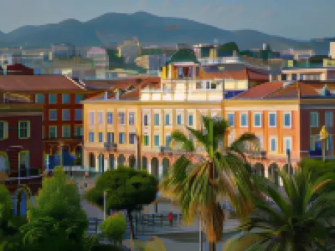 尼斯老城阿爾伯特一世酒店 鄰近英國人散步大道的酒店