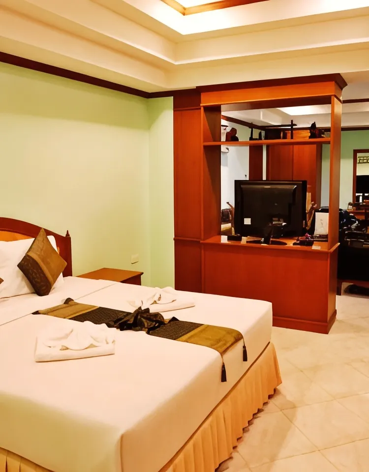 ห้องครอบครัวสามท่านพร้อมวิว