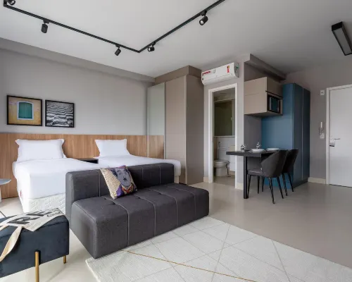 Charlie Itaim Hoteles cerca de Vila Olímpica