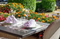La Bonne Etape - breakfast