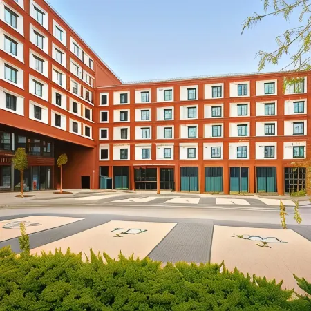 Novotel Cambridge North Отели рядом с достопримечательностью «Железнодорожный вокзал Кембриджа»
