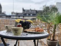 Charming studio with terrace in the heart of Vannes, 5 minutes from the port