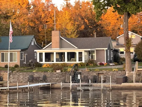 Lamoka Lake House with Sundeck and Dock in the Finger Lakes