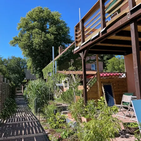 Neue Wohnung im Spargeldorf Schäpe mit Großem Südwest Sonnenbalkon