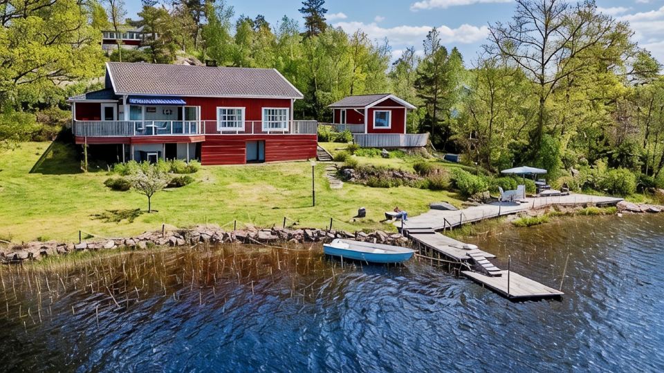 Waterfront Guesthouse with Private Dock & Rowboat