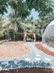 Unique Dome with hot tub, bbq, jacuzzi, near beach