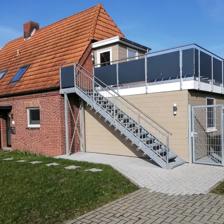 Borns Kajüte, Vacation Apartment North Sea Burhave in Ferienhaus Schenk, up to 2E+Child