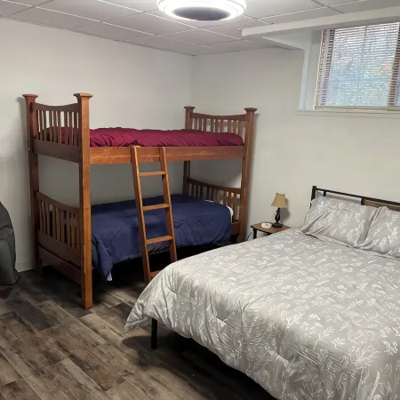 Cozy 2-bedroom basement apartment in charming Memphis IN. with WiFi, office area