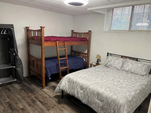 Cozy 2-bedroom basement apartment in charming Memphis IN. with WiFi, office area