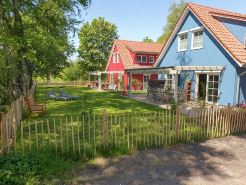 ~ the Magic of Blue in Conneforde ~ with a Large Patio, Garden, and Sauna