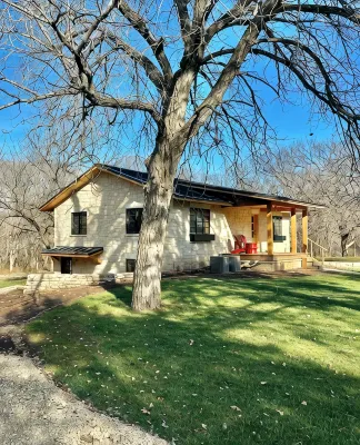Picturesque Woodland Cottage in the Tallgrass Prairie