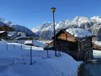 Apartment with a dream view of the panorama of the four-thousand-meter peaks