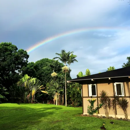Special quiet, romantic, cozy home in a special place, Heavenly Hana. Lucky you!
