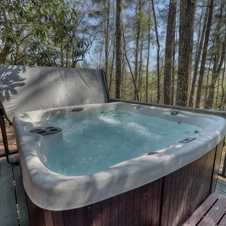 Tall Pines - A cozy cabin in North GA mountains w/hot tub and mountain views!