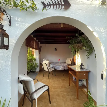 Bungalow con Césped Privado y Piscina de Agua Salada. En Maspalomas, GC!