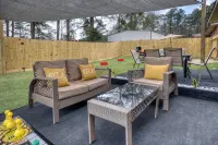 Military in Style/Movie Room /Game Room Minutes from Ft. Benning & Downtown area - 4 ดาว