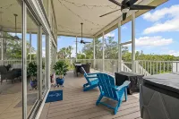 Bayfront House - Private Dock - Sweeping Water Views - Steps to the Beach - 4-Star
