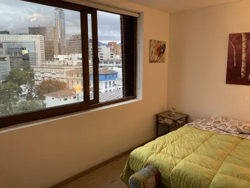 wonderfull renovated apartment in front Costanera Center - balcony