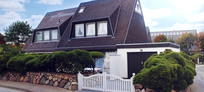 Generous, friendly DHH with terrace and garden in the heart of Westerland Hotels in Westerland
