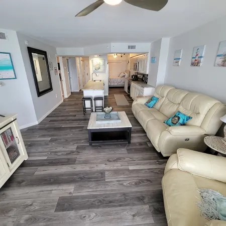 Dalton's sand and surf oceanfront 2-bedroom condo in enchanting Ormond Beach