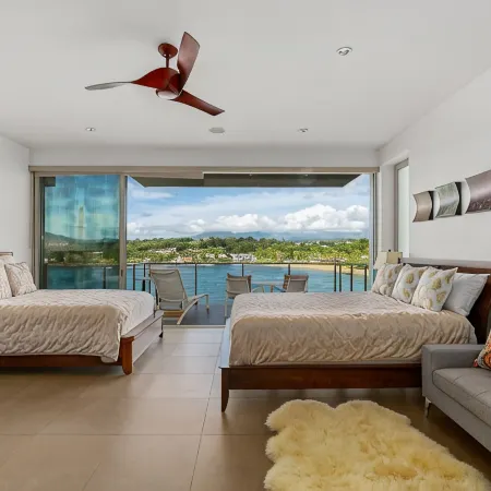 Modern Oceanfront Resort Living. Luxury Oceanfront Bedroom Suites. Sleeps 10!