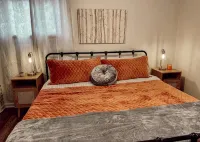 Near Kansas City Area Cottage with a Fire Pit! Comfy Beds and a Stocked Kitchen. - WiFi