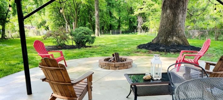 Upscale City Cottage Getaway Hotels in Forsyth County