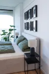 ☆Bright apartment☆Wide view☆12th floor☆Netflix☆Center☆ - balcony