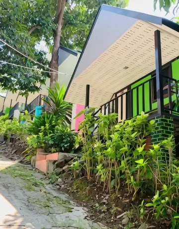 ห้องพักสำหรับสามท่านพร้อมลานระเบียง