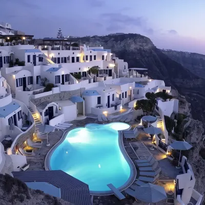 Volcano View Hotel Santorini Hotel berhampiran Pelabuhan Athinios