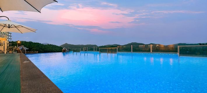 Oceanview Spa Beach Resort Yeosu Hotel a Yeosu