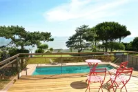 Villa with Heated Swimming Pool and Magnificent Sea View - Balcony