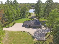Hot Tub! Outside Traverse City, Sleeps 6 Pet Friendly, Fire Place, Fire Pit Hotels in Interlochen