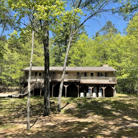 A Private Lake Estate on Eagle River Chain - 1 mi from Downtown Отели в г. Игл Ривер