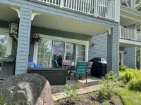 One bedroom condo fully equipped with Fireplace - Jacuzzi