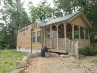 TLC-Tiny Cabin with loft located in park like setting.