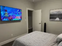 Quiet Bright Luxurious & Clean Private Modern Suite with free Parking  & A/C - Homestays