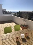Modern, quietly located vacation apartment with sea view + close to the beach, fully air-conditioned - 3-Star