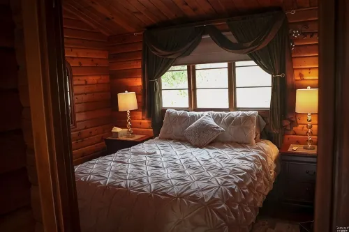 ✨Rustic Cabin in Dry Creek Valley with beautiful views // 5 miles to Plaza ✨ - ชาเลต์
