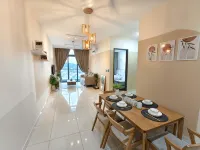 GreenHaven 1BR Pool View 6pax Netflix I Permas CIQ - Condos
