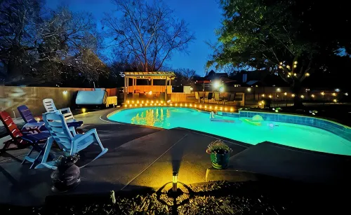 Backyard Oasis with Private Pool, SPA and Putting Green only 2 Miles from TAMU! - 4星級