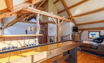 Stunning 3 Br Timber Frame Ski Retreat on 6 Acres