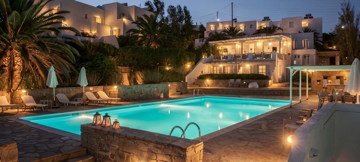 Akrotiri Hotel Hotele w: Paros