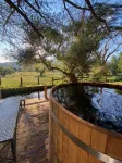 Mountain View: Hot Tub and Sauna, Next to the River and Horses - 2-Star