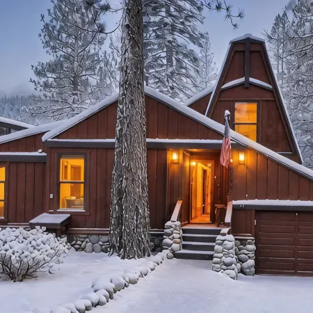 Luxury Northstar Ski Cabin • Free Shuttle to Lifts • Fireplace • Xbox • Hot Tub