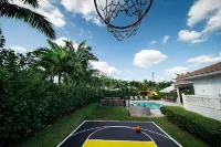 Miami 5Br Villa w/ Heated Pool, Games & BBQ L01