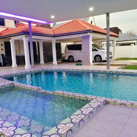 A’famosa Corner Villa Lot 804 Covered Pool KTV Hotels in Pegoh