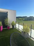 T4 with large terrace and view of nature and mountains, quiet, in Annecy le Vieux - Homestays