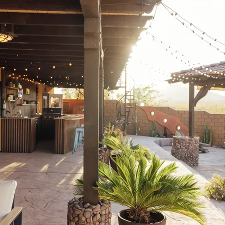 Spacious Joshua Tree Retreat for Large Groups w/ Heated Pool, Hot Tub & Views