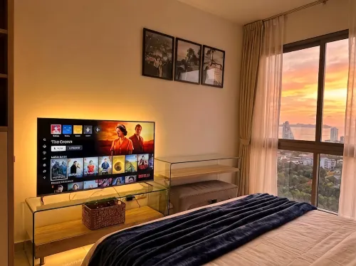 Unixx south pattaya - Sea view Studio modern cosy - con vistas a la montaña